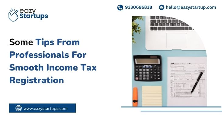 Some Tips From Professionals For Smooth Income Tax Registration